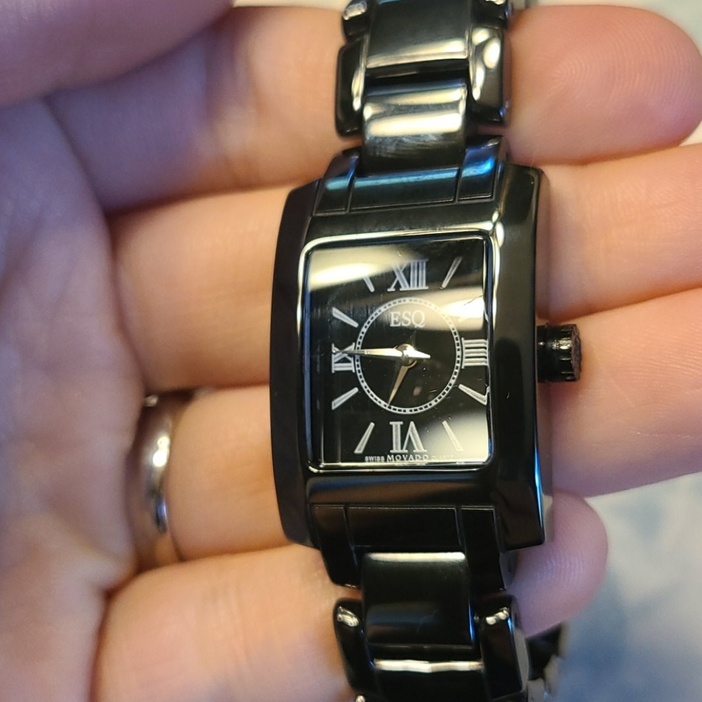 💠Excellent condition ESQ Movado needs Battery
